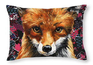 Mrs. Fox - Throw Pillow
