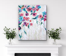 Load image into Gallery viewer, Delicately Divine - Abstract impressionist Floral original painting