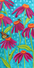 Load image into Gallery viewer, Darling Wildflowers Original painting - Floral, Bee, Butterfly Wall Art