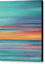Load image into Gallery viewer, Abundance blue and orange ocean sunset - Canvas Print