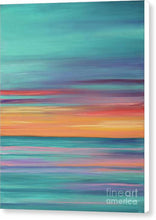 Load image into Gallery viewer, Abundance blue and orange ocean sunset - Canvas Print