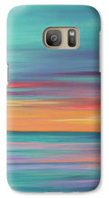 Load image into Gallery viewer, Abundance blue and orange ocean sunset - Phone Case