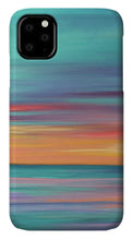 Load image into Gallery viewer, Abundance blue and orange ocean sunset - Phone Case