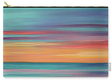 Load image into Gallery viewer, Abundance blue and orange ocean sunset - Carry-All Pouch