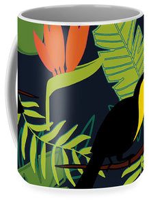 Toucan Jungle Pattern - Mug