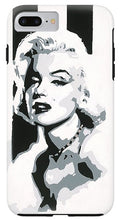 Load image into Gallery viewer, Black and White Marilyn - Phone Case