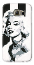 Load image into Gallery viewer, Black and White Marilyn - Phone Case