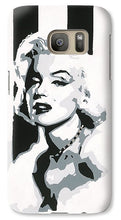 Load image into Gallery viewer, Black and White Marilyn - Phone Case