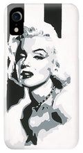 Load image into Gallery viewer, Black and White Marilyn - Phone Case
