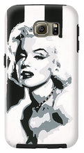 Load image into Gallery viewer, Black and White Marilyn - Phone Case