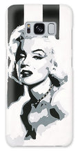 Load image into Gallery viewer, Black and White Marilyn - Phone Case