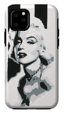Load image into Gallery viewer, Black and White Marilyn - Phone Case