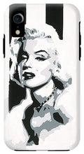 Load image into Gallery viewer, Black and White Marilyn - Phone Case