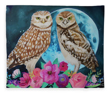 Load image into Gallery viewer, Blue Moon Blooming - Blanket