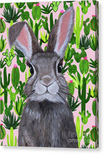 Load image into Gallery viewer, Cacti Cotton Tail - Canvas Print