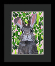 Load image into Gallery viewer, Cacti Cotton Tail  - Framed Print
