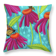 Load image into Gallery viewer, Darling Wildflowers - Throw Pillow