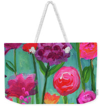 Load image into Gallery viewer, Floral Abyss 2 - Weekender Tote Bag