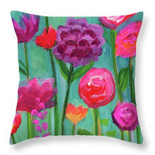Load image into Gallery viewer, Floral Abyss 2 - Throw Pillow