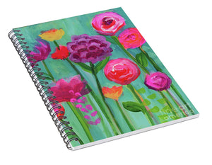 Floral Abyss 2 - Spiral Notebook