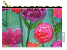 Load image into Gallery viewer, Floral Abyss 2 - Carry-All Pouch