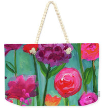 Load image into Gallery viewer, Floral Abyss 2 - Weekender Tote Bag