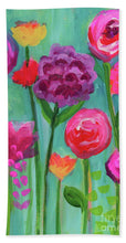 Load image into Gallery viewer, Floral Abyss 2 - Beach Towel