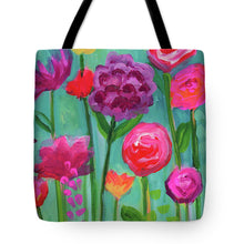 Load image into Gallery viewer, Floral Abyss 2 - Tote Bag