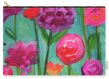 Load image into Gallery viewer, Floral Abyss 2 - Carry-All Pouch