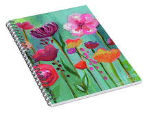 Load image into Gallery viewer, Floral Abyss - Spiral Notebook
