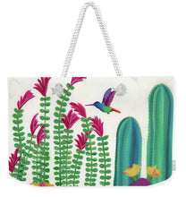 Load image into Gallery viewer, Floral Flight - Weekender Tote Bag