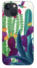 Load image into Gallery viewer, Floral Flight - Phone Case