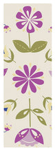 Load image into Gallery viewer, Folk Flower Pattern in Beige and Purple - Yoga Mat
