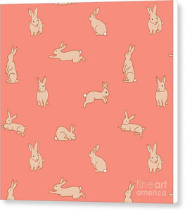Funny Bunnies - Canvas Print