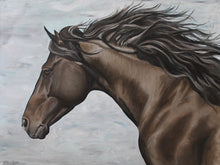 Load image into Gallery viewer, Original Horse oil painting "Chester" canvas