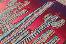 Load image into Gallery viewer, Original Saguaro Sunset desert cactus painting FREE SHIPPING!