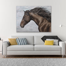 Load image into Gallery viewer, Original Horse oil painting "Chester" canvas