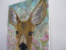 Load image into Gallery viewer, Original "Enchanted Forest" Deer oil painting