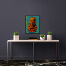 Load image into Gallery viewer, giclee fine art print of baby buddha original painting
