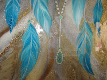 Load image into Gallery viewer, Sweet Dreams Resin Geode Dream Catcher Canvas Painting