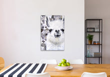 Load image into Gallery viewer, Origial Mr. Llama oil painting wall art canvas