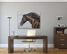 Load image into Gallery viewer, Original Horse oil painting "Chester" canvas