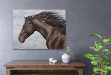 Load image into Gallery viewer, Original Horse oil painting "Chester" canvas