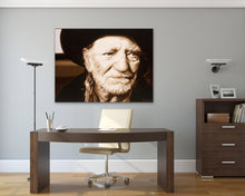 Load image into Gallery viewer, Original Willie Nelson Painting on Canvas FREE SHIPPING