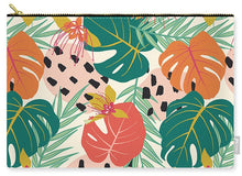 Load image into Gallery viewer, Jungle Floral Pattern - Carry-All Pouch