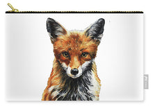 Load image into Gallery viewer, Mrs. Fox Oil Painting with White Background - Carry-All Pouch
