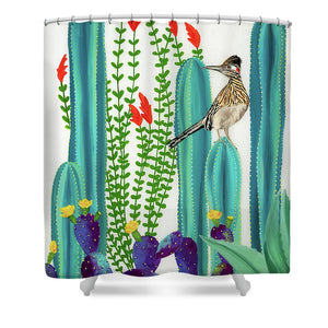 On Perch II - Shower Curtain
