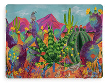 Load image into Gallery viewer, Quail Family Outing - Blanket