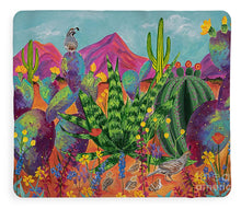 Load image into Gallery viewer, Quail Family Outing - Blanket