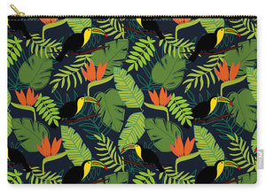 Toucan Jungle Pattern - Carry-All Pouch